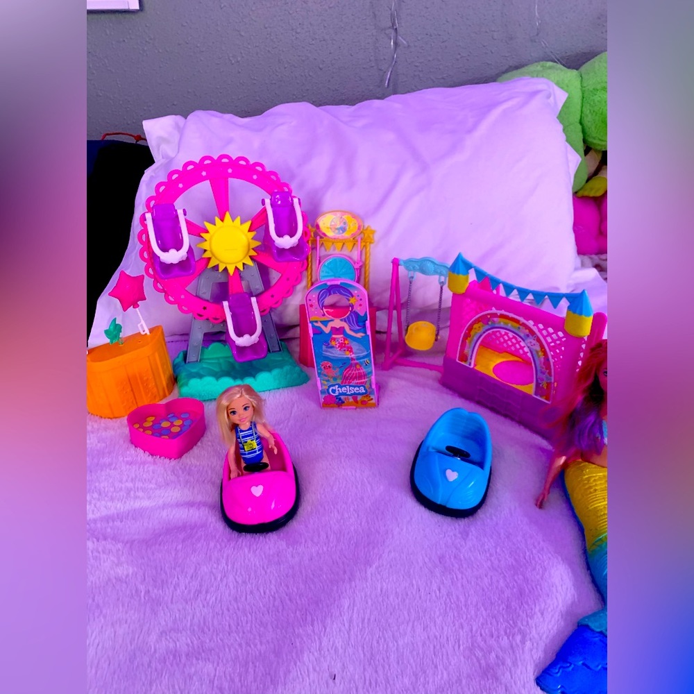Barbie carnival and bounce house